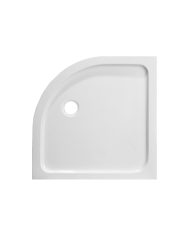Plato de ducha 1/4 de círculo 80x80 cm. : : Bricolaje y  herramientas